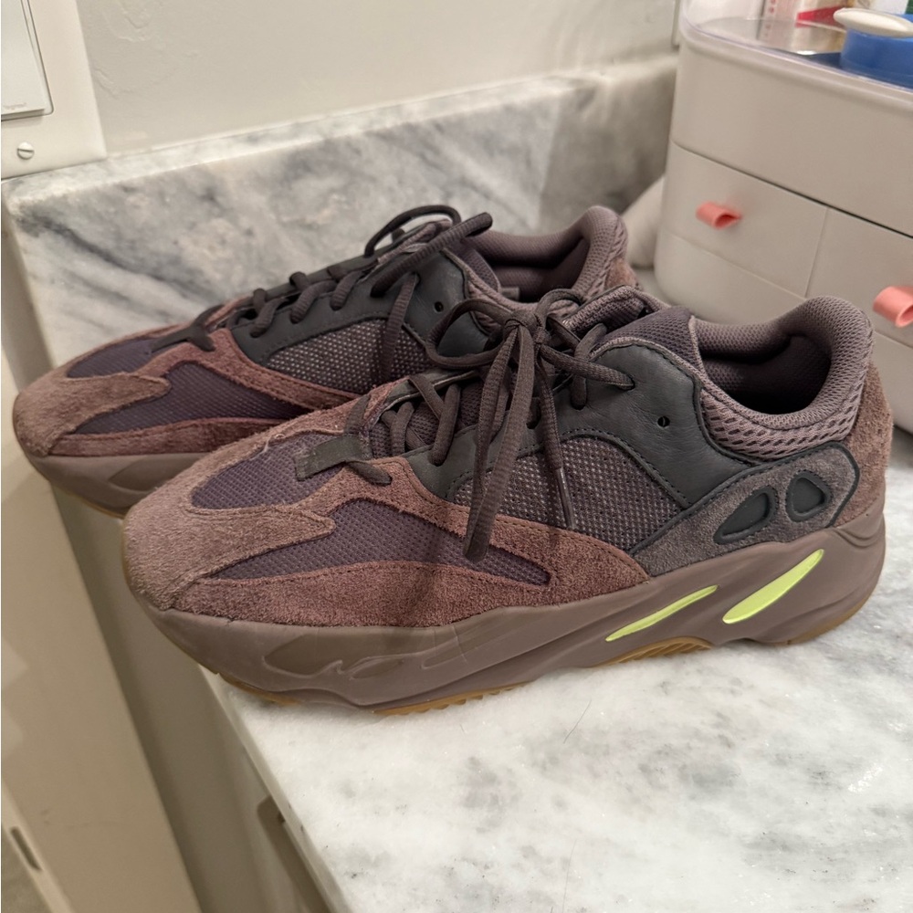 Stylish Brown and Gray Sneakers